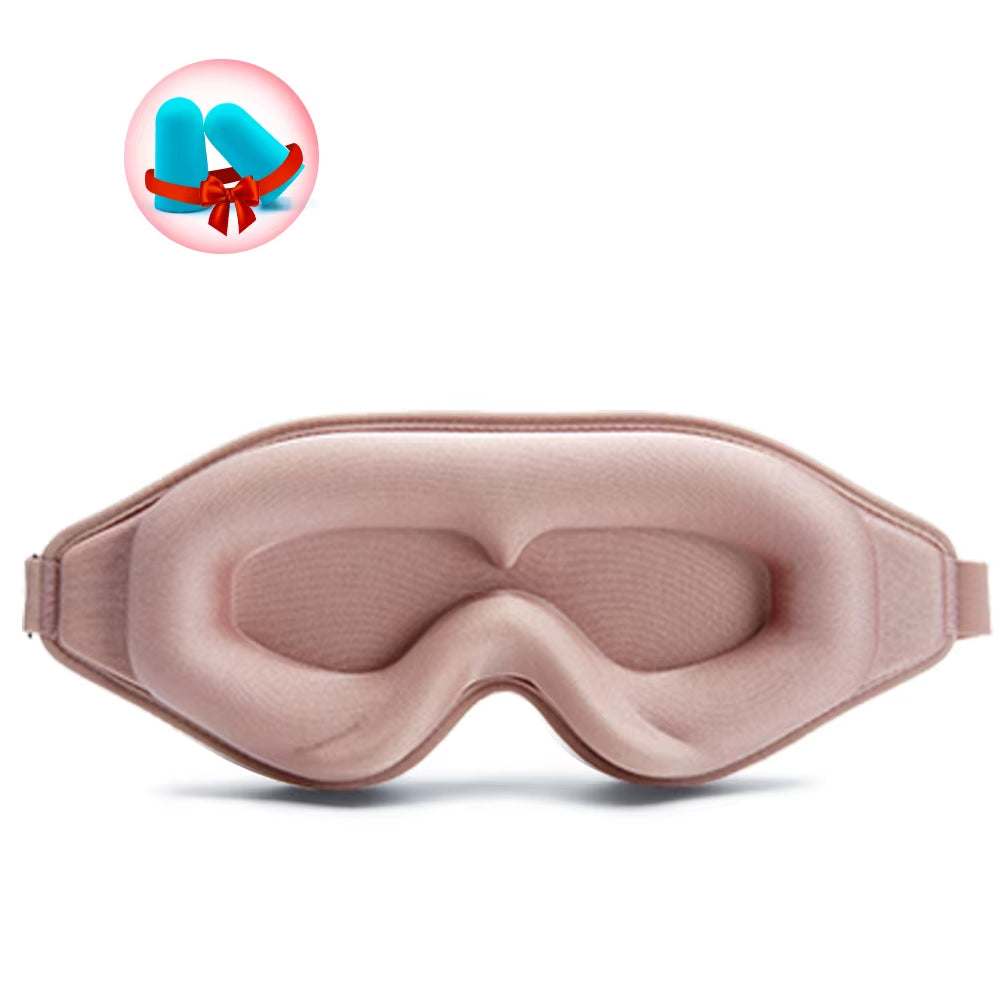 Blackout 3D Sleep Mask Memory Foam Eye Shade Breathable Eye Patch Travel Smooth Slaapmasker Relax Sleeping Aid Women Men